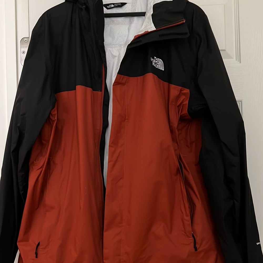 The North Face rain jacket